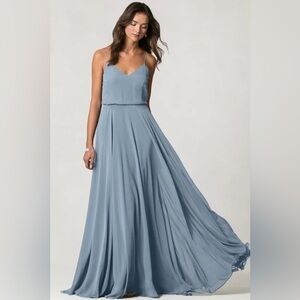 NWT Jenny Yoo Inesse bridesmaids dress in bluebell